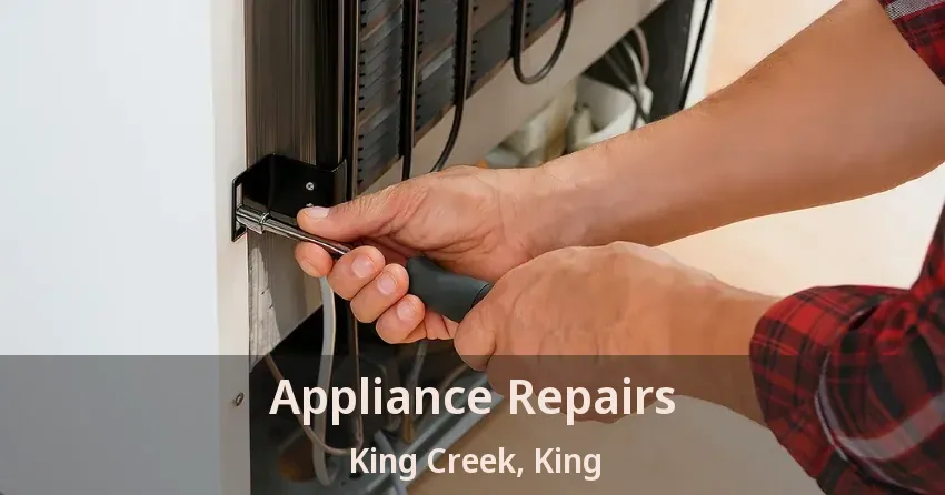 Appliance Repairs King Creek, King - ON