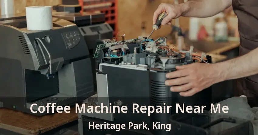 Coffee Machine Repair Near Me Heritage Park, King - ON