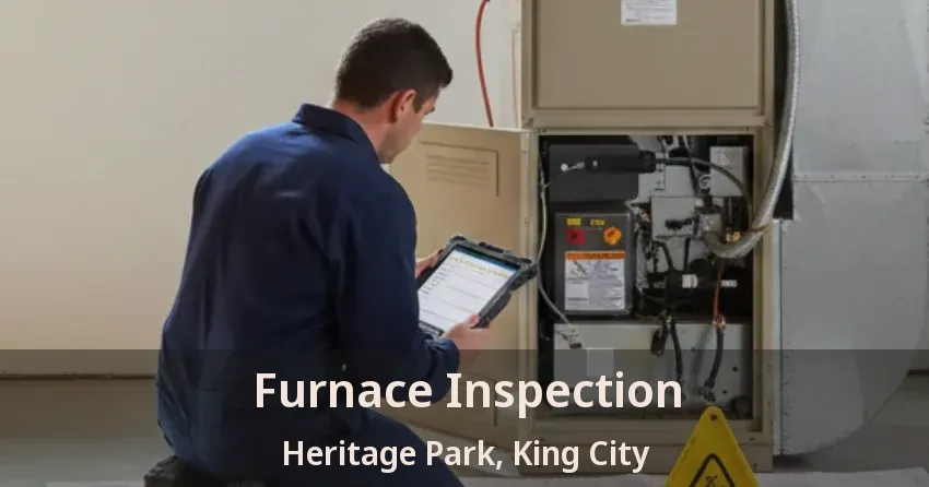 Furnace Inspection Heritage Park, King City - ON
