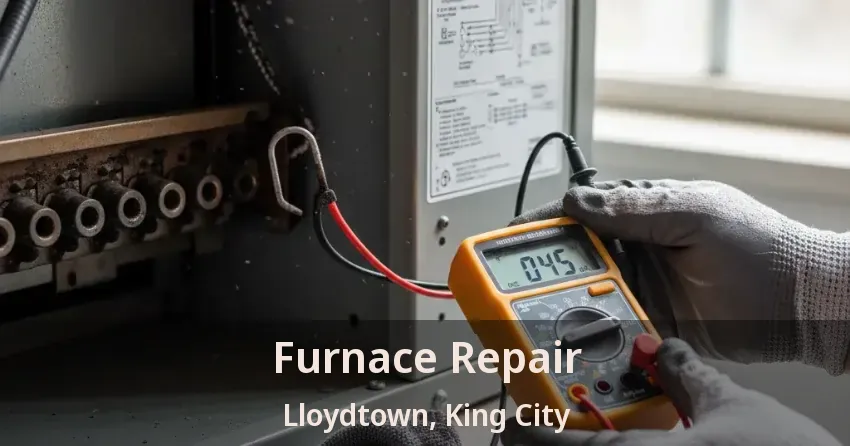 Furnace Repair Lloydtown, King City - ON
