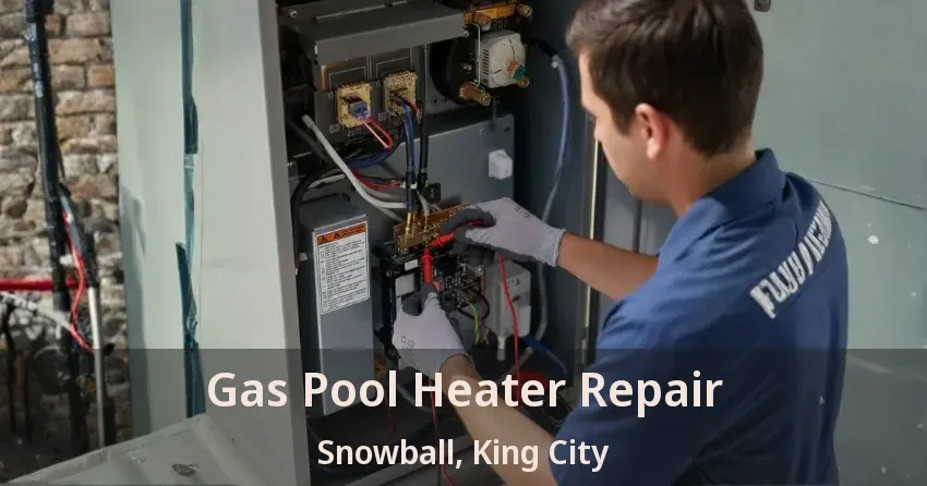 Gas Pool Heater Repair Snowball, King City - ON