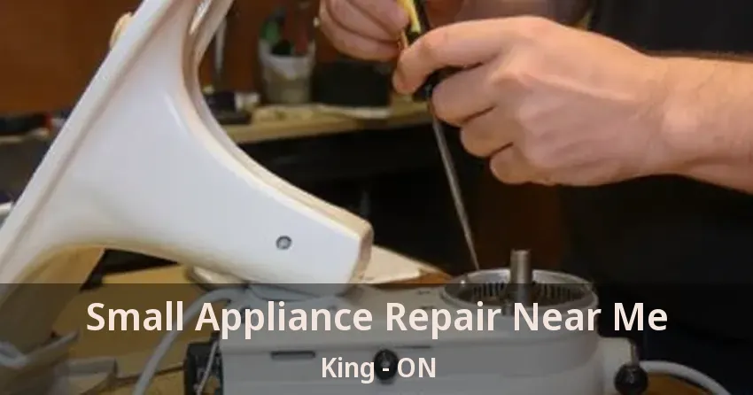 Small Appliance Repair Near Me King - ON